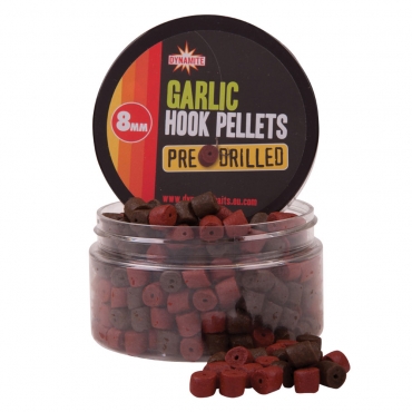 Dynamite Baits Pre Drilled Garlic Hook Pellets - 8mm